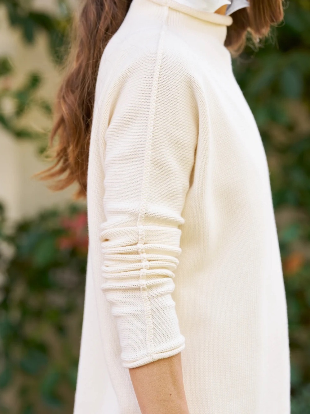 Frank & Eileen | Monterey Rolled Funnel Neck Sweater | Sz M
